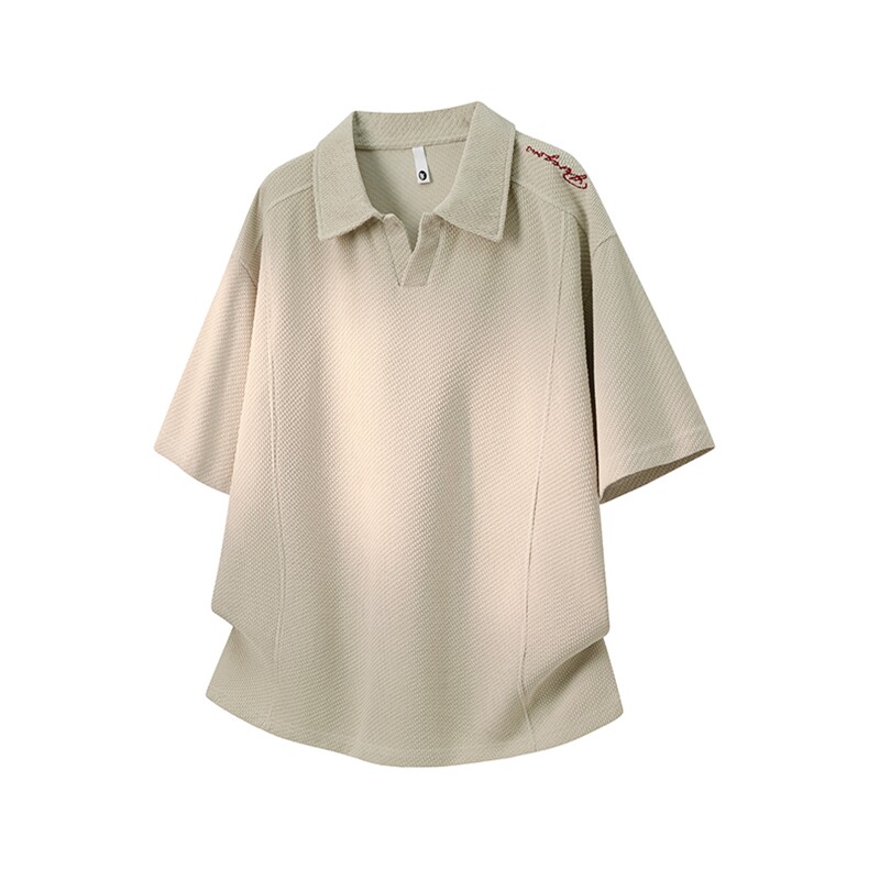 2026美式重磅冰感潮牌拼接短袖T桖春夏DX2614特P28控59，男装T恤，电商B208