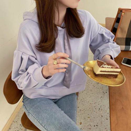 现货韩版戴帽子卫衣，女装卫衣/绒衫，阿M