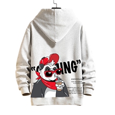 KS21218-P38连帽开衫卫衣男运动外套大码班服砖墙，男装卫衣，电商A040A