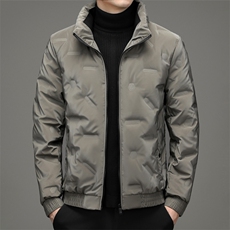 AK15815钱塘2020-3时尚休闲简约冬季厚款中年男士羽绒服P140，男装羽绒服，钱塘207-3