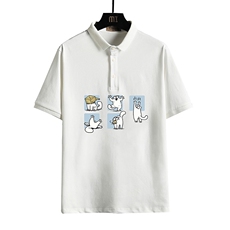 PL57097-P35翻领短袖polo衫男大码胖子半袖t恤男有领保罗衫，男装Polo衫，电商A040A