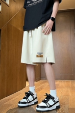 高级华夫格菠萝格抖音直播得物男中裤五分短裤K100P28控45，男装休闲裤，电商C408(原B339-1)