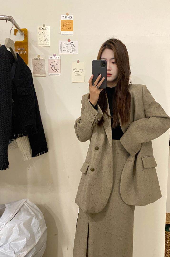 补单西装套装，女装西装，唇蔻