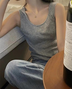 时尚单品 针织背心图片