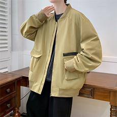 109-JK2332-P78秋季新款大码休闲夹克外套L-9XL控118，男装夹克，星座109