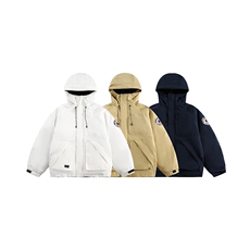 重工毛领连帽派克棉服--5688298，男装棉衣，电商S012（CATTEE）