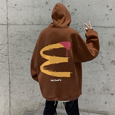 抖音供货、复合重磅360克现货连帽卫衣宽松D223A-WY2313-特P35，男装卫衣，电商019-1