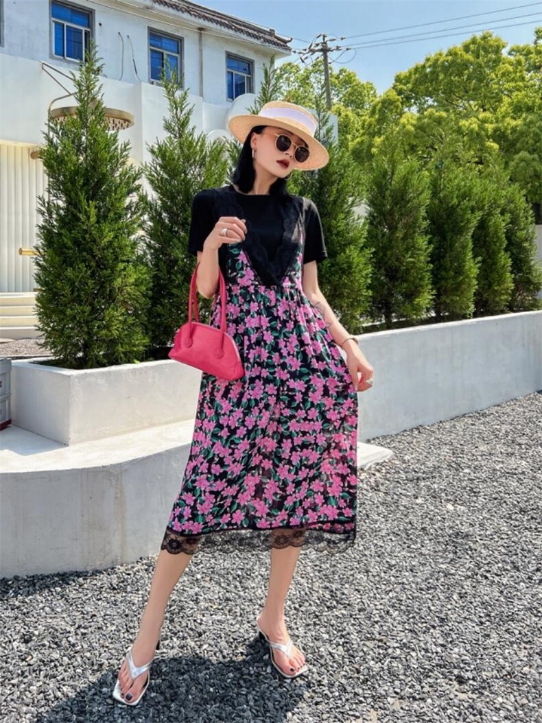 夏季新款连衣裙，女装连衣裙，博尔依秀