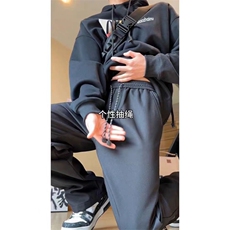 防水防寒冲锋裤男冬季加绒裤潮牌痞帅炸街工装裤W8366-p40加绒48，男装工装外套，星座1008