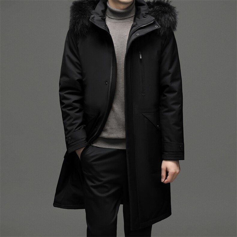 XLALW92309秋冬新款2023年男士休闲羽绒服加厚保暖夹克外套P460图片