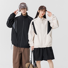 秋季新款中性风三防户外夹克男立领冲锋衣外套DSA157B-JK1563-P75，男装夹克，电商A157B