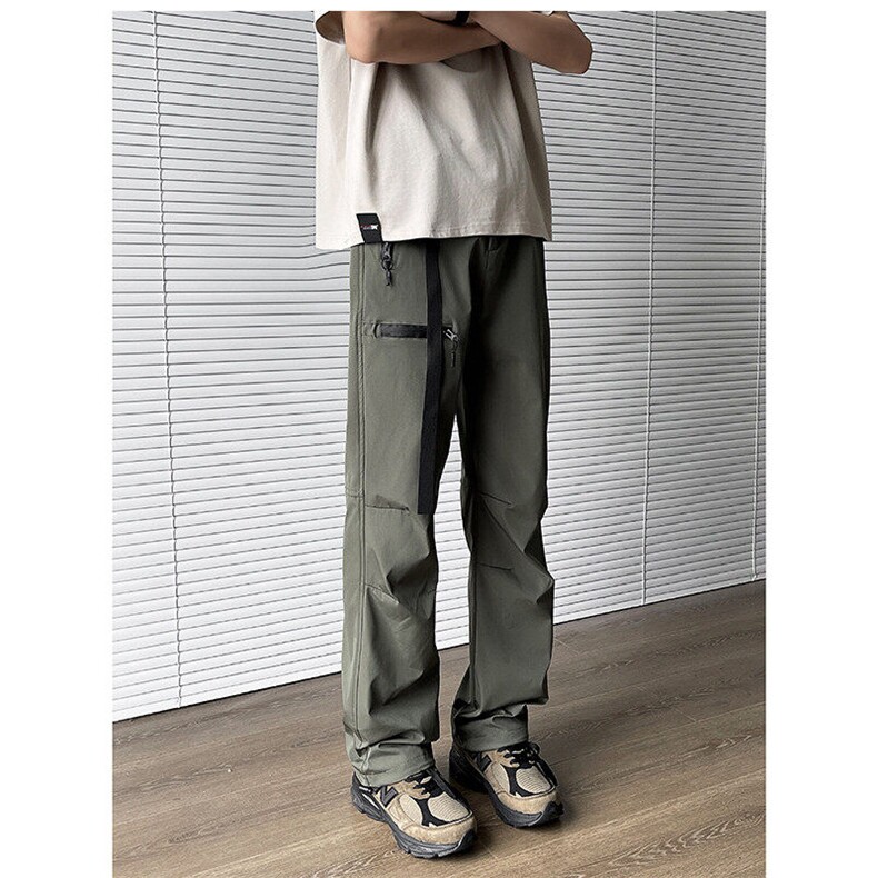工装裤男女款户外防水冲锋裤伞兵登山徒步速干运动长裤KZ041-P45,男装休闲裤,星座308B-1