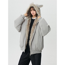 1506A/GAD98100/P99万有引力博物馆毛绒连帽棉服女，男装棉衣，星座1506A