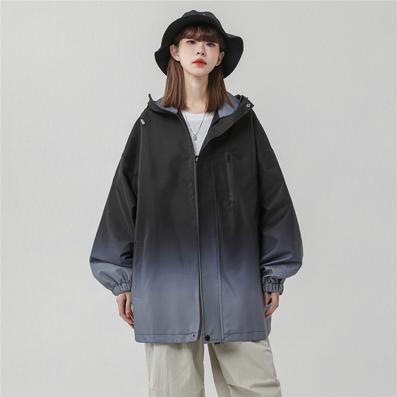 1中性山系防水渐变大码M-5XL夹克女100%聚酯纤维JK77088P85控128,男装夹克,星座226-2
