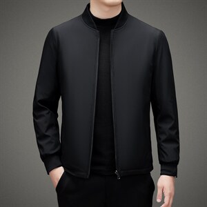 BAMJ-8952钱塘2020-2中年男士秋季新款商务休闲简约夹克P127图片