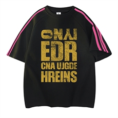 黑色拼红织带