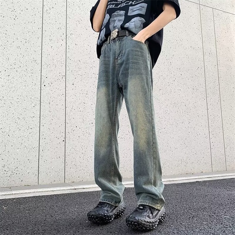 2024美式牛仔裤男款春季长裤潮K6152P42,男装牛仔裤,星座1116-2