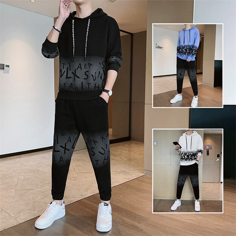 秋季套装男潮流两件套TZ771-P70图片