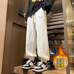 供抖音高品质 加绒加厚男裤子416B-1-KL751-P55限78 加绒P65图片