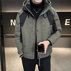 M-4XLB3533713P245军绿军绿可拆脱羽绒内胆男士冲锋衣，男装夹克，电商B353