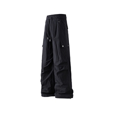 白底平铺立体美式阔腿伞兵工装裤男夏冰丝防晒冲锋登山裤KZ055P50，男装休闲裤，电商B312