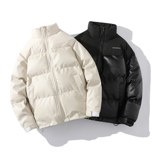 男士皮棉衣加厚冬季潮流休闲棉服立领棉袄情侣款A266-P01-P80