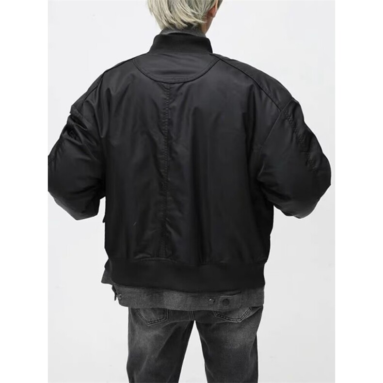 1506-1/JW92971/P67翻领夹克男ins春秋棒球服宽松情侣bf百搭外套,男装夹克,星座1506-1