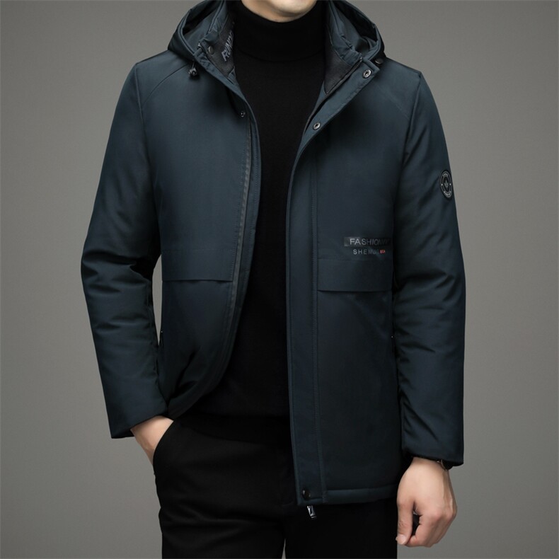 休闲纯色冬装棉服外套秋冬季加厚连帽保暖爸爸棉衣TR2281-P125,男装棉衣,星座1105-3