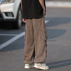 春秋季工装休闲裤男款美式潮牌宽松休闲百搭直筒裤，男装休闲裤，星座410-6（原星座1304-1）