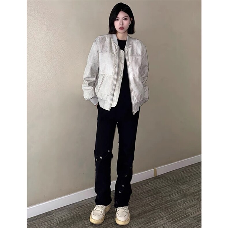网图短款夹克潮牌棒球服外套男女同款DY195-P80量大优,男装夹克,星座1213