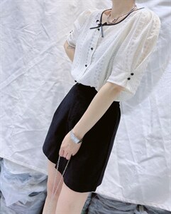 蝴蝶结小衫好看,其它,麦缇诺