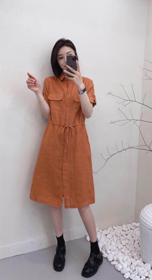 料连衣裙，女装连衣裙，依伊贝诺