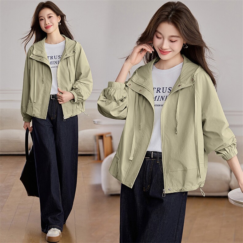 2026春装新款简约时尚休闲女装外套，女装短外套，阿丹