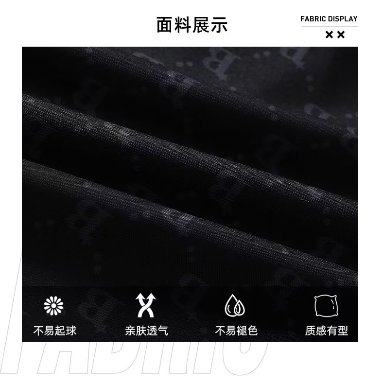 冰丝短裤男士薄款裤子速干运动宽松休闲五分裤大码KB26310B-1P30,男装牛仔裤,星座310B-1