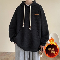 有货连帽卫衣男秋季港风ins小众潮流纹理高级感外套宽松套头休，女装短外套，星座218-1（原230）
