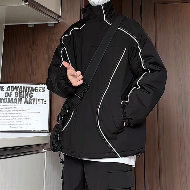 MY118J/P85棉衣男冬季加棉加厚宽松大码百搭潮保暖棉袄外套棉服,男装棉衣,电商基地A050