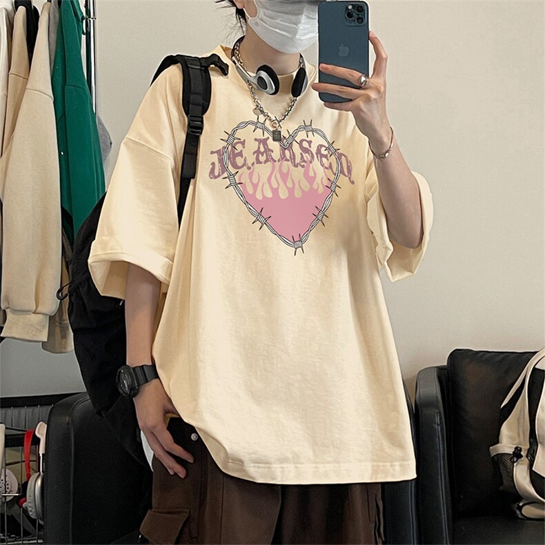 得物直播品质220克纯棉精梳xz605-dcm273-特批20控38,男装T恤,星座605(原A050)