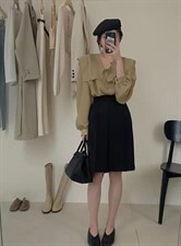 花边衬衫，女装衬衫，伊媚儿