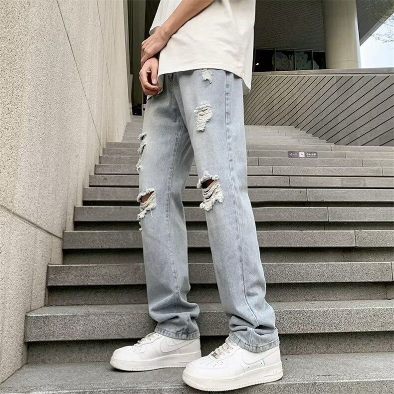 九分裤气质百搭男潮流新款时尚夏季牛仔裤青春流行中腰KK028-P45,男装牛仔裤,星座911-3