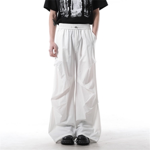 903-WK198-特P45   S-XXL   男女褶皱速干裤休闲降落伞裤2图片