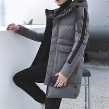 2021新款男士中长款棉衣冬季棉服外套加厚棉袄DS209T，男装棉衣，电商A102