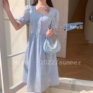 夏装补单款连衣裙图片