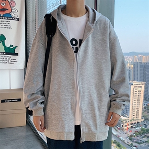 KS21090-P38 加绒-P43 连帽开衫卫衣男运动外套大码班服图片