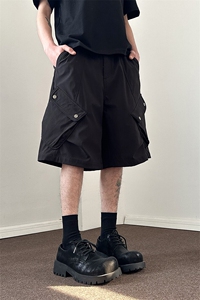 903-WK48-特P55   S-3XL【卡其色   灰色   黑色 】  工装短裤！1图片
