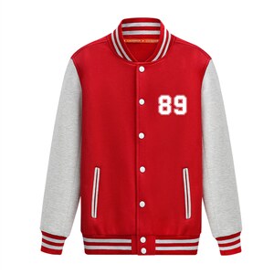 现货 2025秋季棒球服大码宽松卫衣开衫卫衣夹克 XZ102A-Q8974-P55图片