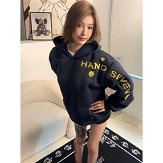 AA1966P55连帽刺绣加厚加绒长袖卫衣，男装卫衣，电商B323A