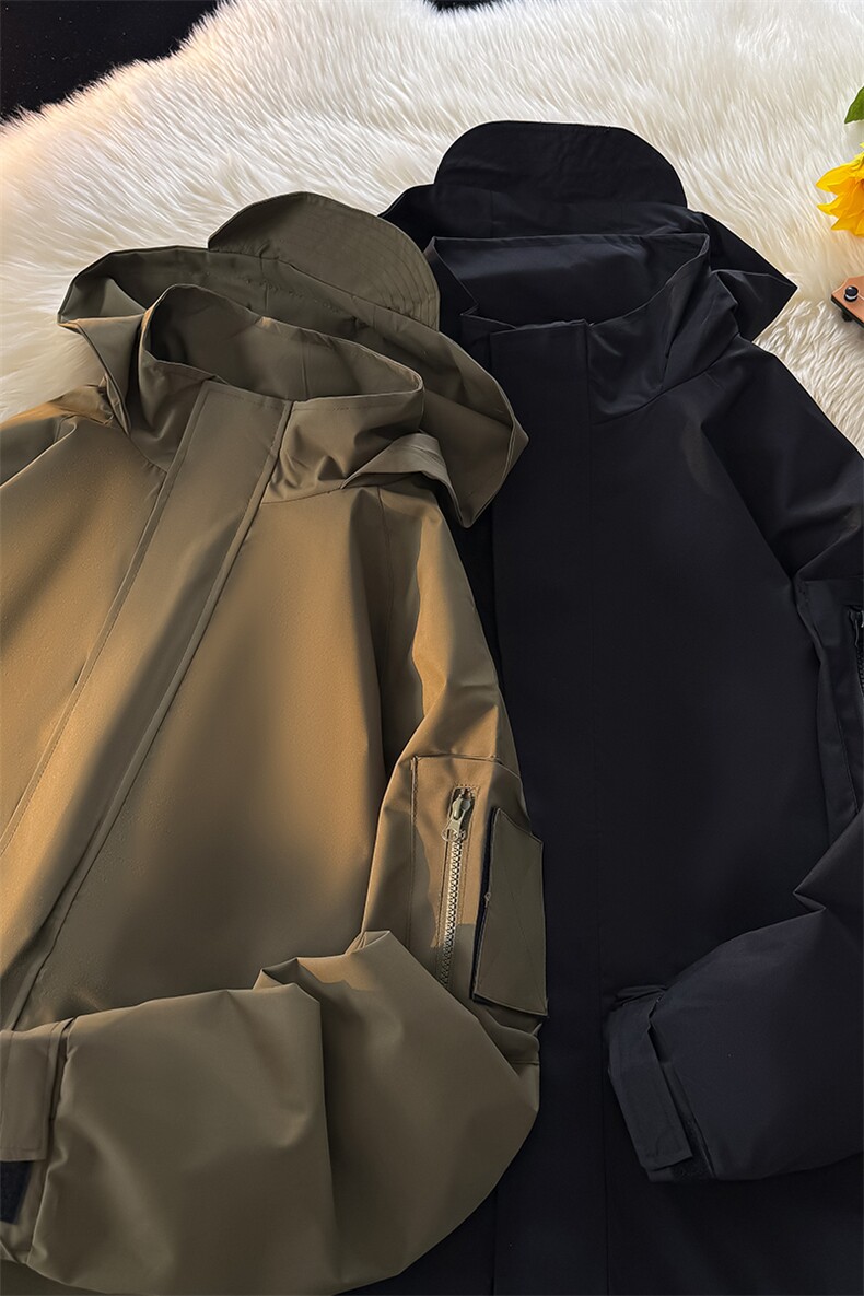 冲锋衣2025年新款春秋登山服夹克外套M-4XL-1992-特P45,男装夹克,星座417-1（原电商B245）