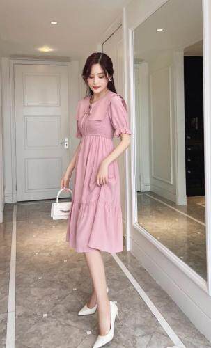 夏季连衣裙，女装连衣裙，锦心绣