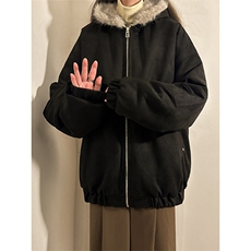 主推冬季连帽新款宽松/座山雕外套潮加厚棉衣XZ102B-1M817-P115，男装棉衣，星座102B-1