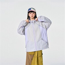 UPF50+有报告凉感轻薄透气宽松大码潮流防晒服DQC658-P48，男装防晒衣，电商B306